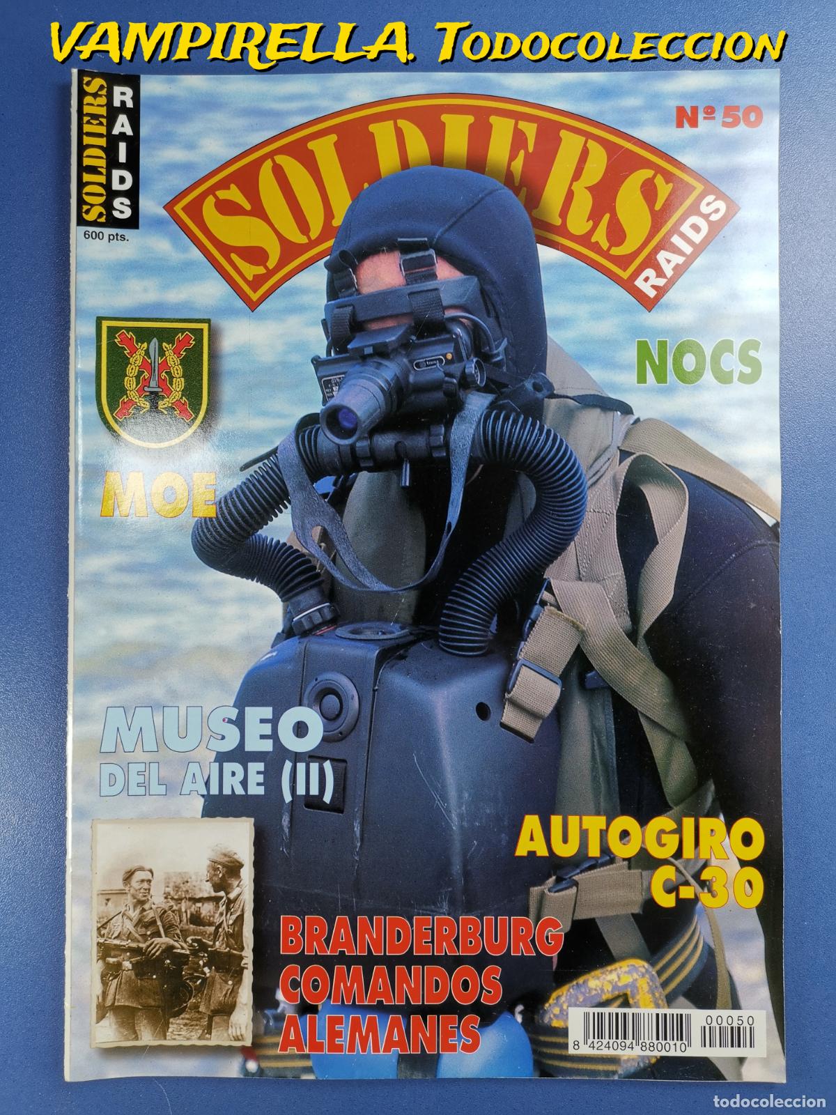 Military Antiques: REVISTA SOLDIERS RAIDS N&ordm; 50--EXCELENTE ESTADO