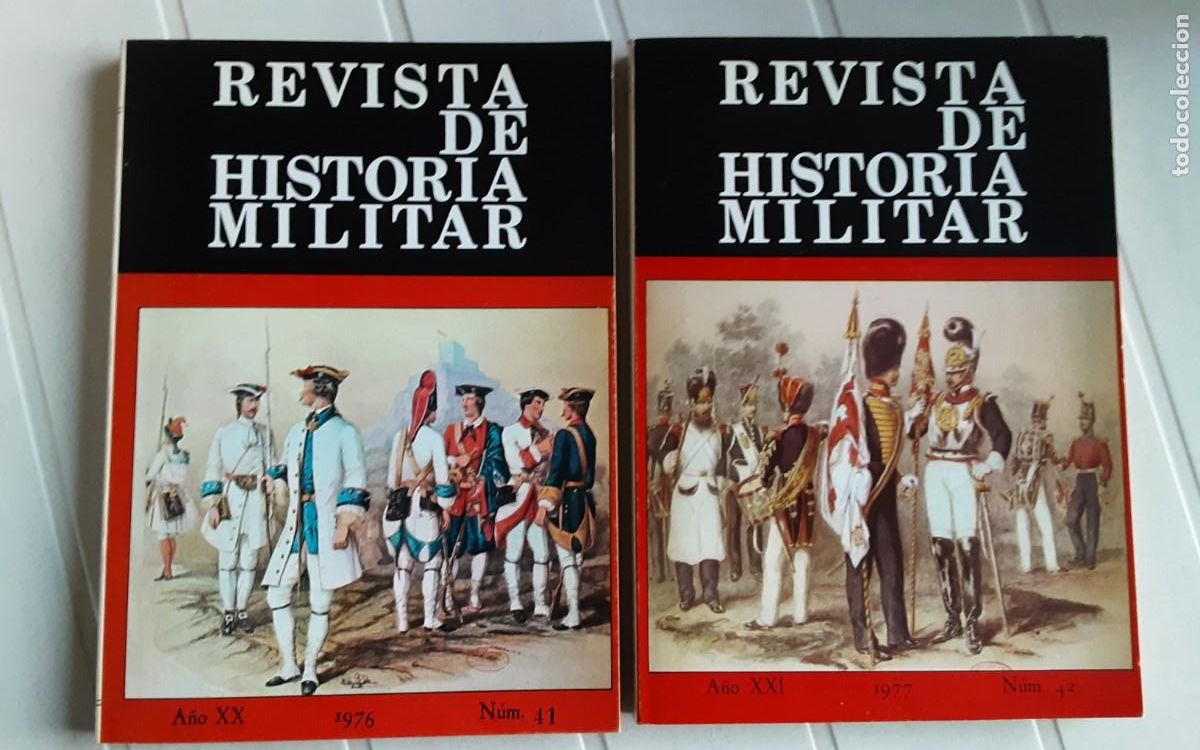 Military Antiques: REVISTA DE HISTORIA MILITAR. 2 N&uacute;meros (41 y 42)