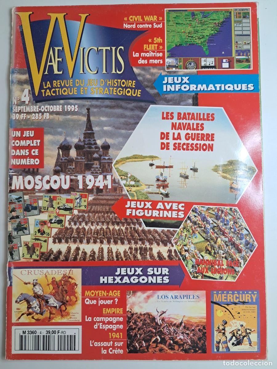 Military Antiques: Revista Vae Victis n&ordm; 4, historia, t&aacute;ctica y estrategia en franc&eacute;s, Edit. Histoire & Collections