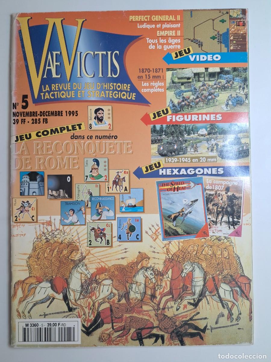 Military Antiques: Revista Vae Victis n&ordm; 5, historia, t&aacute;ctica y estrategia en franc&eacute;s, Edit. Histoire & Collections