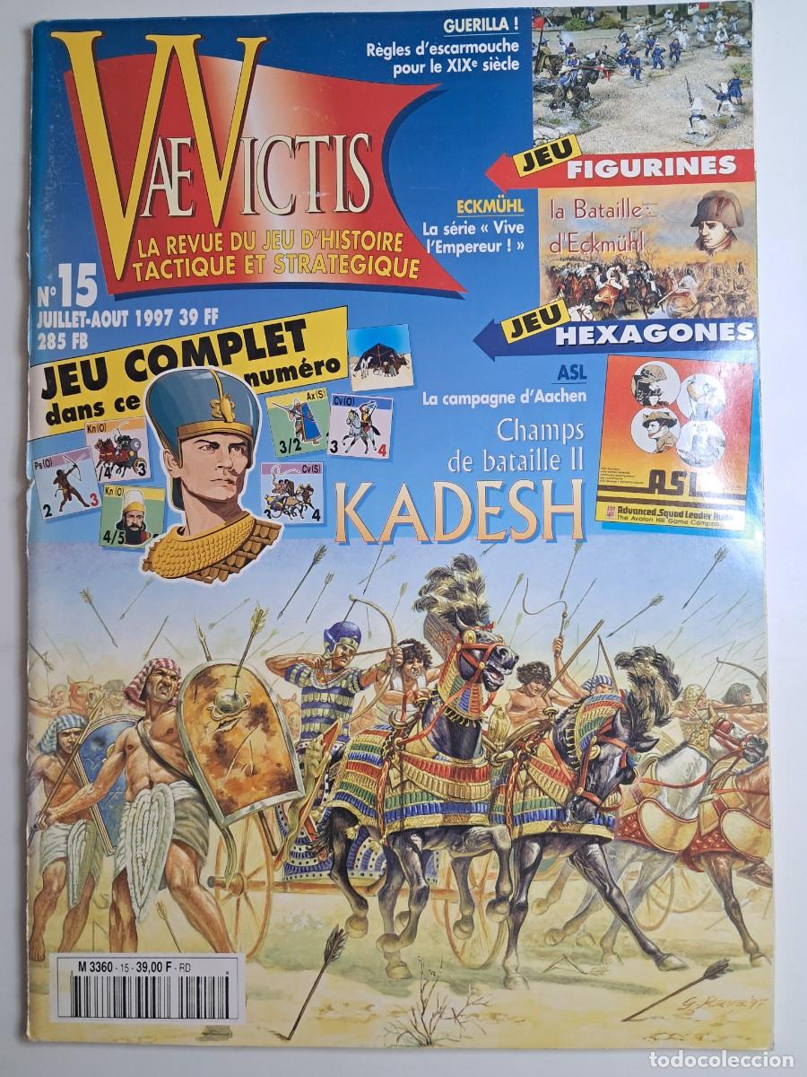 Military Antiques: Revista Vae Victis n&ordm; 15, historia, t&aacute;ctica y estrategia en franc&eacute;s, Edit. Histoire & Collections