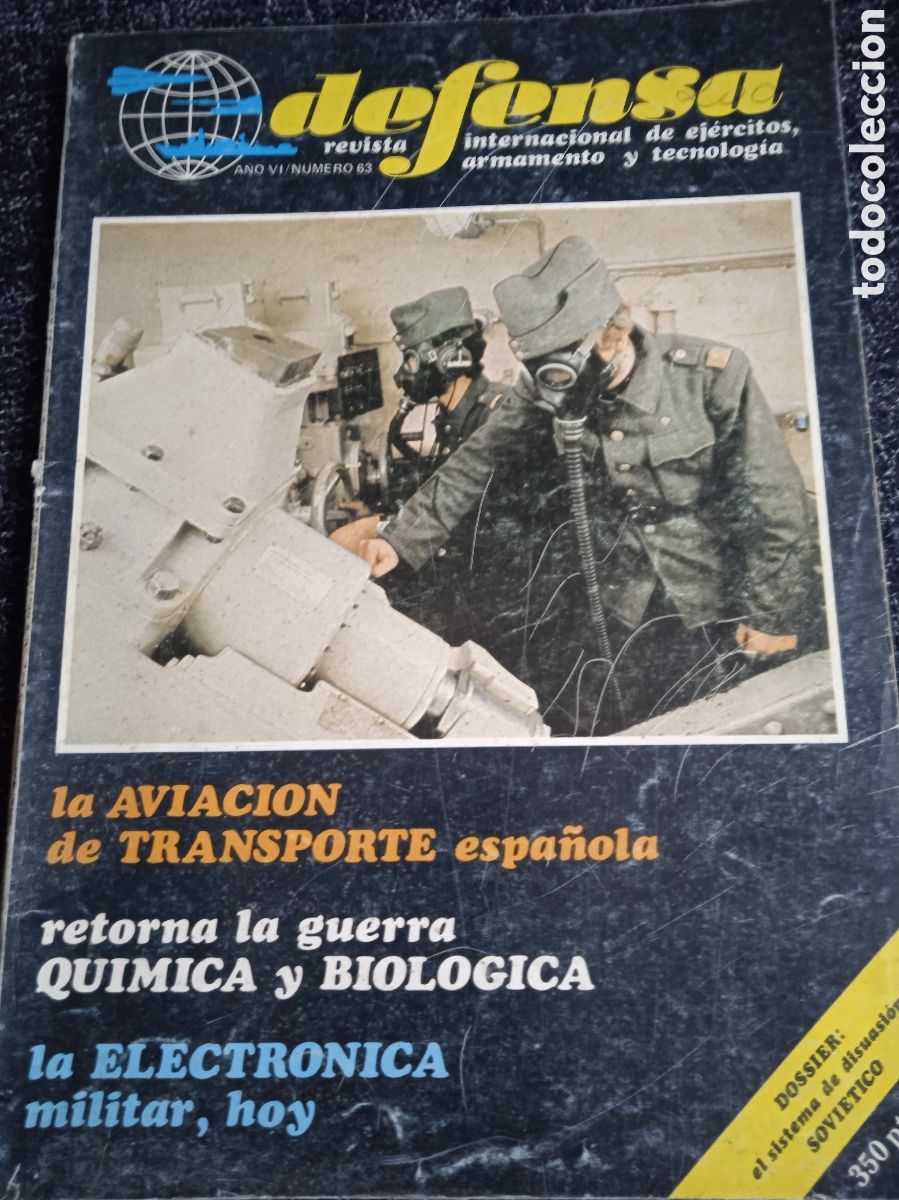 Militaria: DEFENSA N&ordm; 63 -REVISTA MILITAR A&Ntilde;O 1983