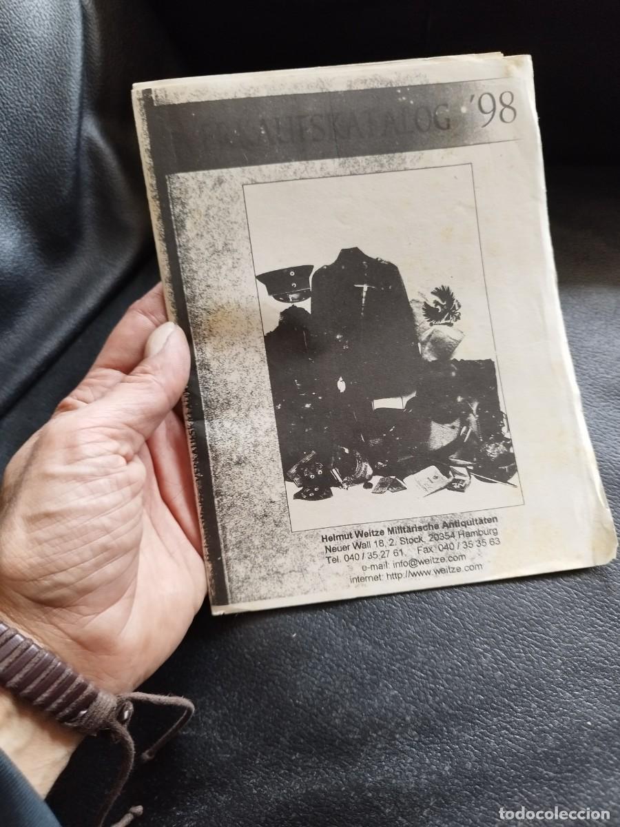 Militaria: Catalogo de subastas KATALOG '98&rdquo;. Antig&uuml;edades militares Helmut Weitze.