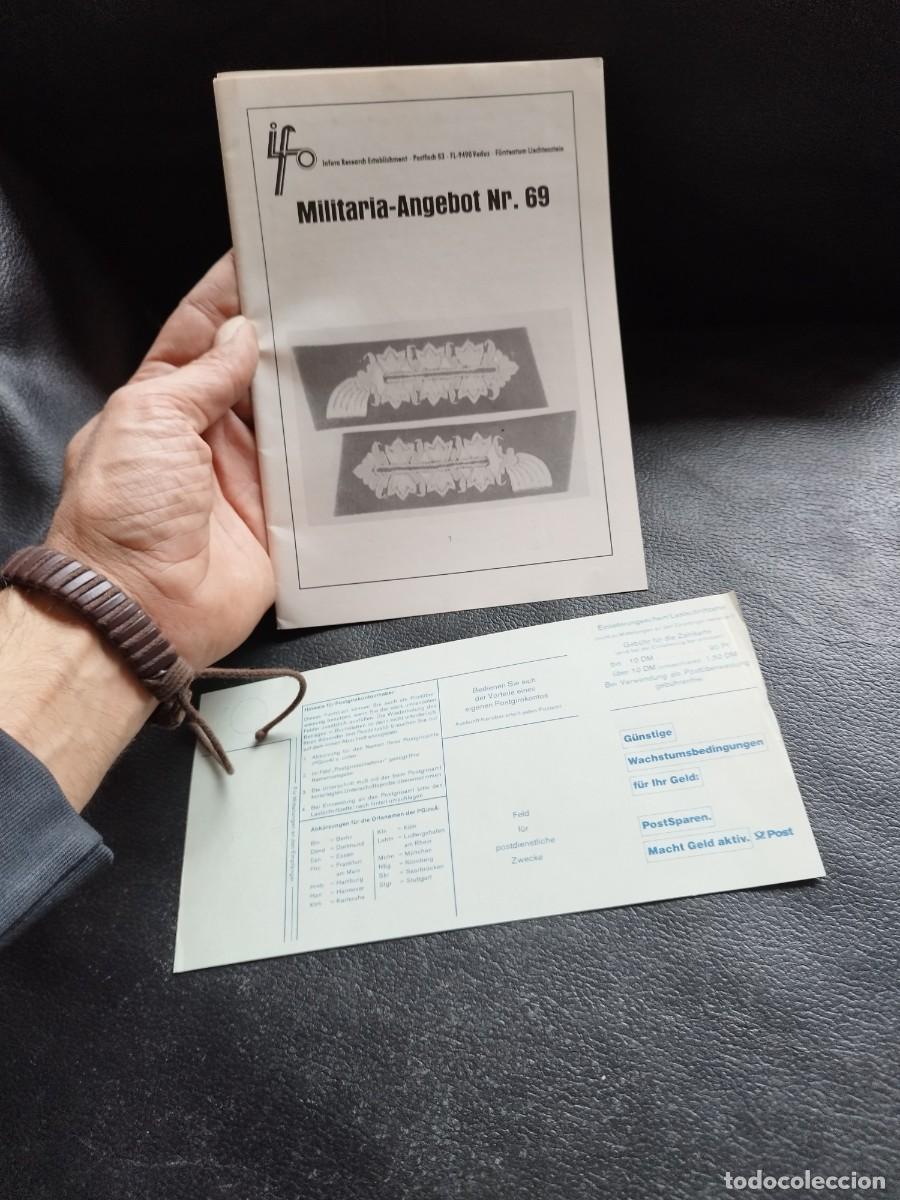 Militaria: Cat&aacute;logo de Militaria-Angebot Nr. 69. Condecoraciones, medallas militares.