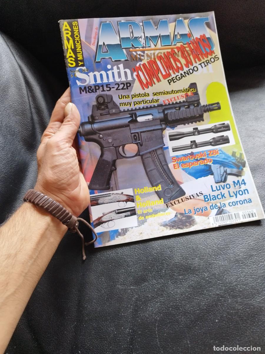 Militaria: Revista Armas y munici&oacute;n N&ordm; 360. Smith M&P15-22P.