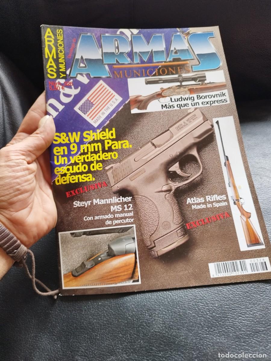 Militaria: Revista Armas y munici&oacute;n N&ordm; 326. S&W Shield en 9mm para un verdadero escudo de defensa.