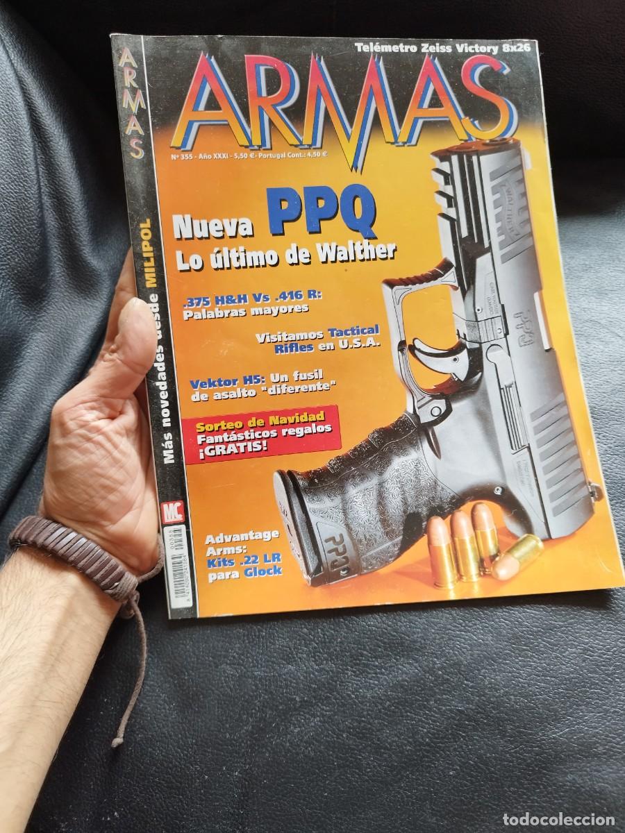 Militaria: Revista Armas N&ordm;355 a&ntilde;o XXXI. Nueva PPQ lo ultimo del Walther.