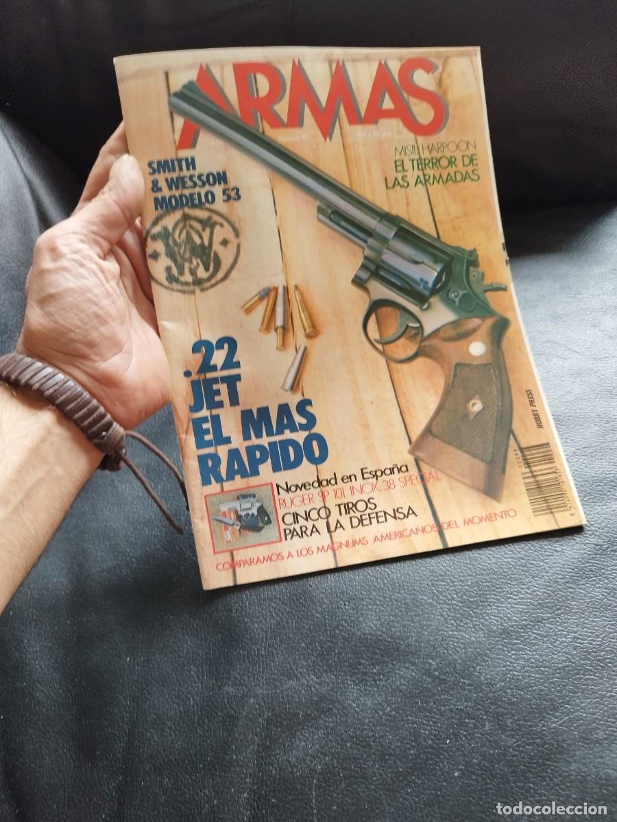 Militaria: Revista Armas N&ordm; 93 1990. .22 jet el mas rapido.