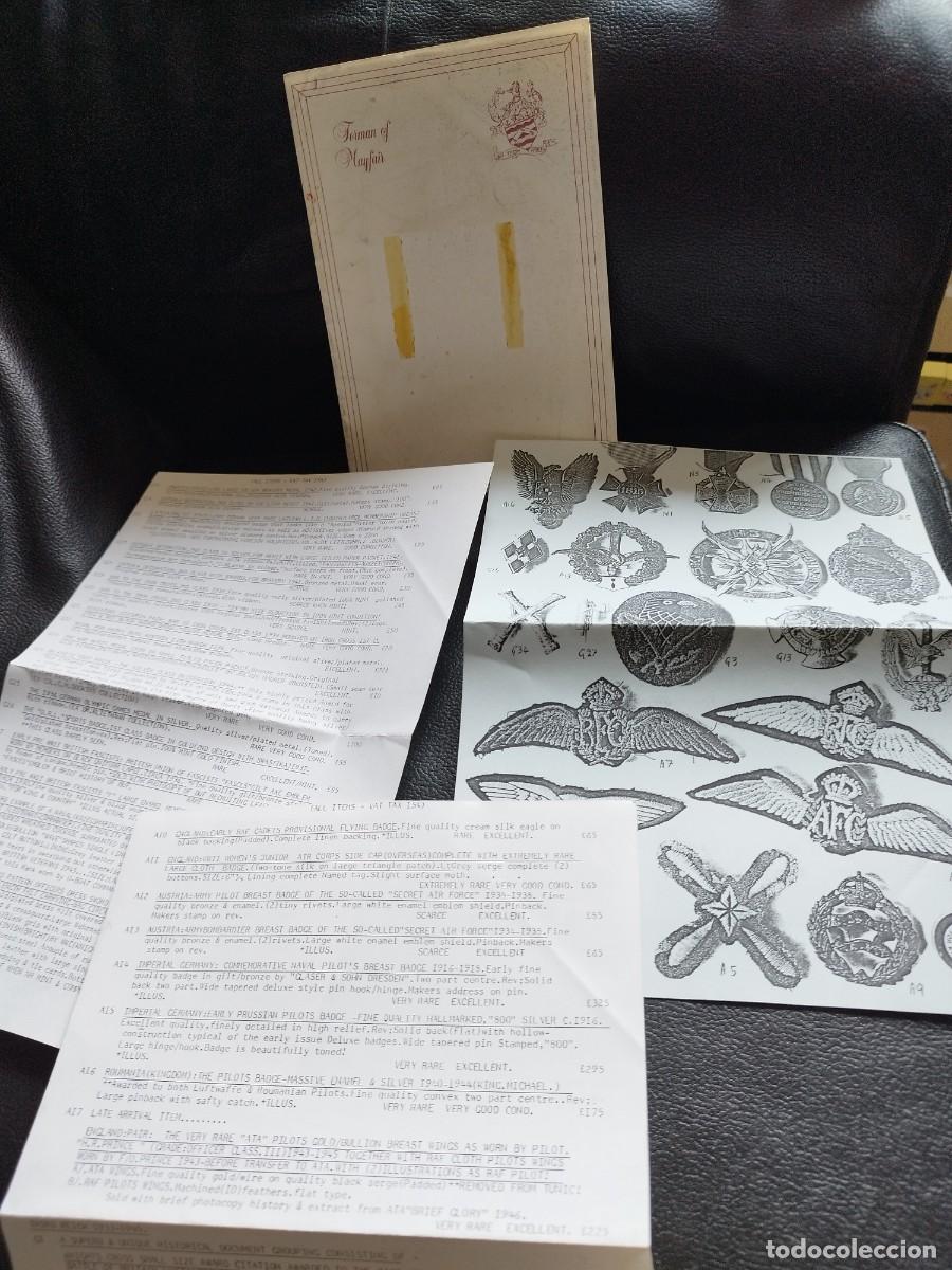 Militaria: Revista catalogo de Adrian Forman. Books, Grays in the news. London Londres. Medallas alemanas.