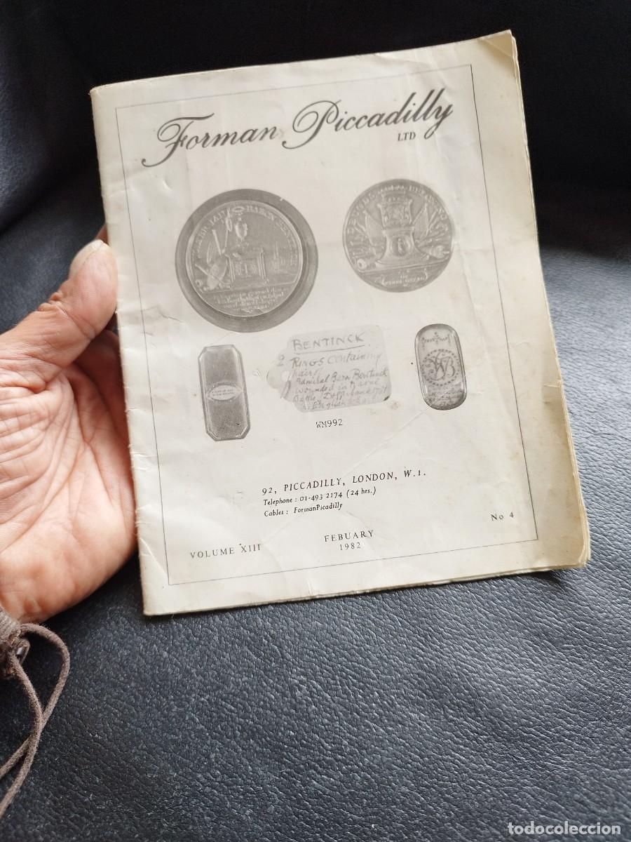 Militaria: Revista catalogo de Forman of Piccadelly. Vol. XIII febrero 1982 N&ordm;4. Ordenes, condecoraciones.