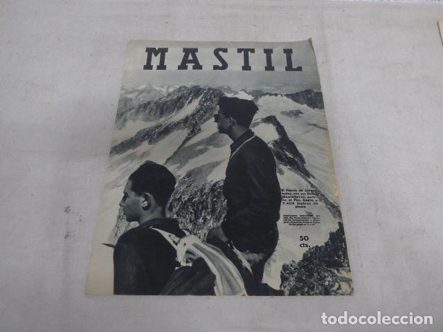 Military Antiques: Antigua revista Mastil de 1942, Frente de Juventudes, original. Falange