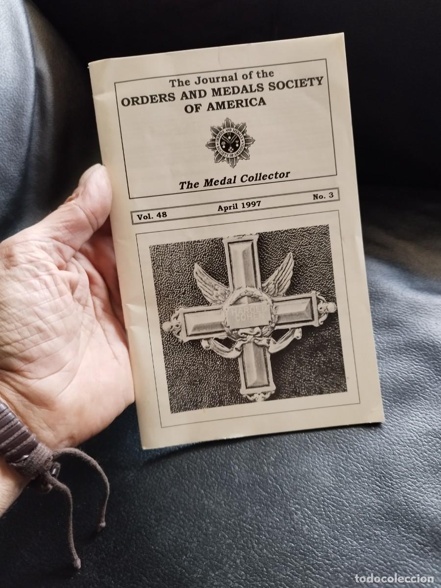 Military Antiques: Diario de la &rdquo;Orders and Medals Society of America&rdquo;. The Medal Collector Vol. 48, N&ordm; 3, abril 1997