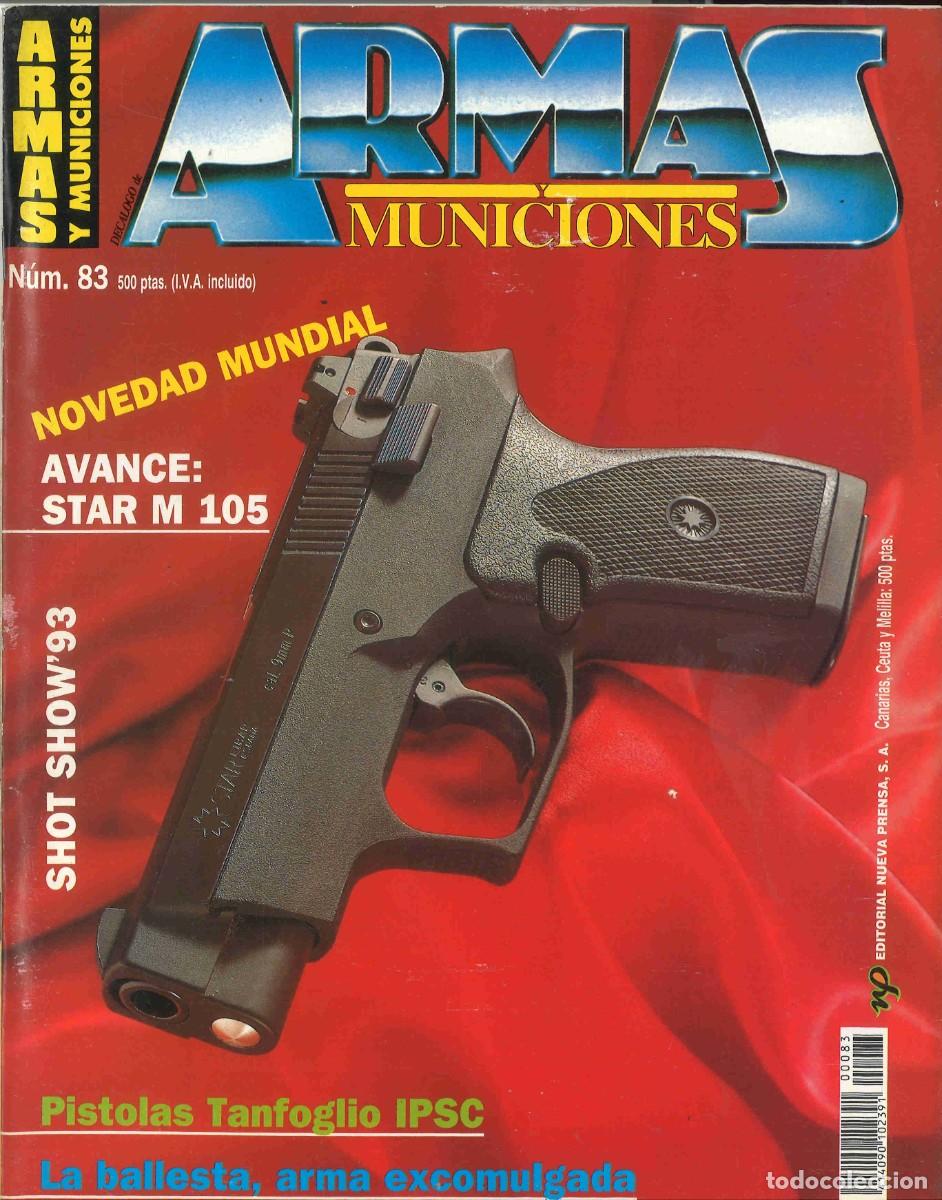 Militaria: Revista Armas y Municiones n&ordm; 83. Pistola Star M 105