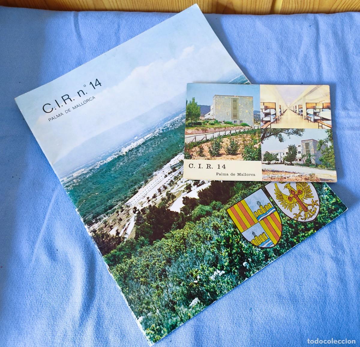 Militaria: REVISTA Y POSTAL DEL C.I.R. N&ordm; 14 PALMA DE MALLORCA A&Ntilde;OS 70