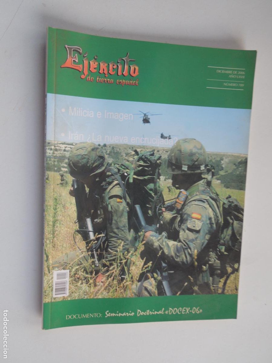 Militaria: EJERCITO DE TIERRA ESPA&Ntilde;OL REVISTA N&ordm; 789- 12-2006