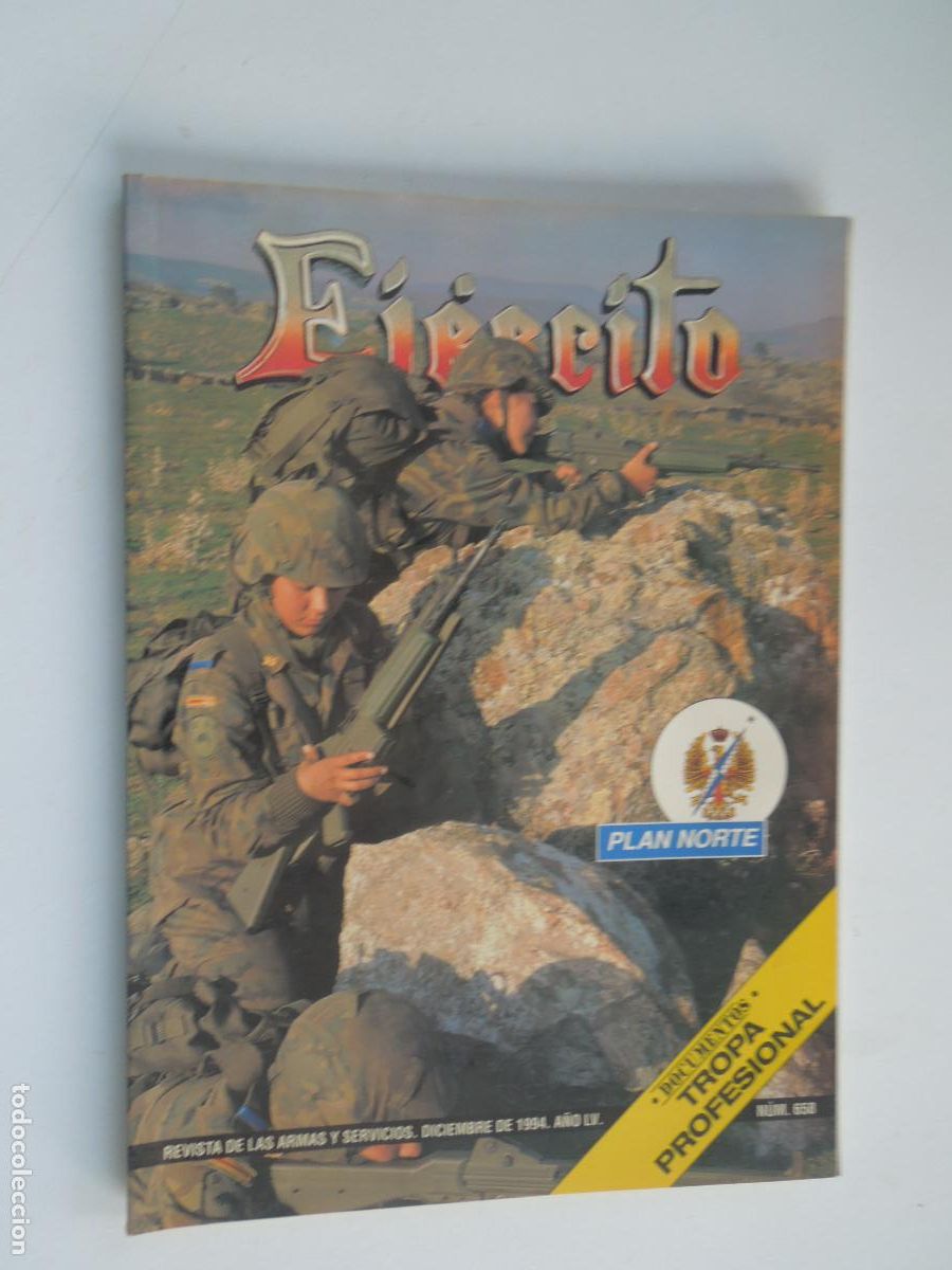 Militaria: EJERCITO REVISTA N&ordm; 658 - DICIEMBRE 1994 - TROPA PROFESIONAL