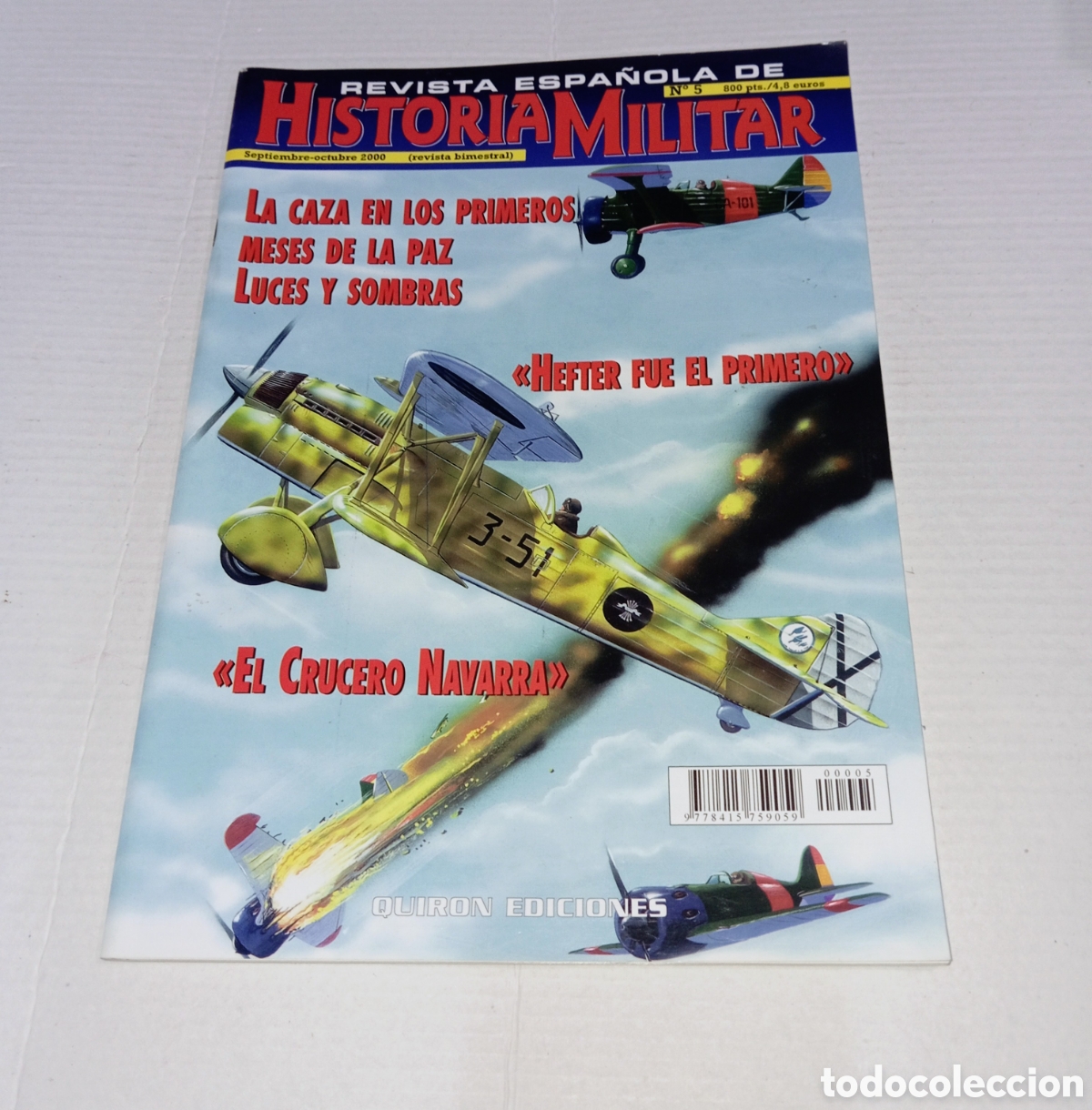 Militaria: REVISTA DE HISTORIA MILITAR / N&ordm; 5/ a&ntilde;o 2000