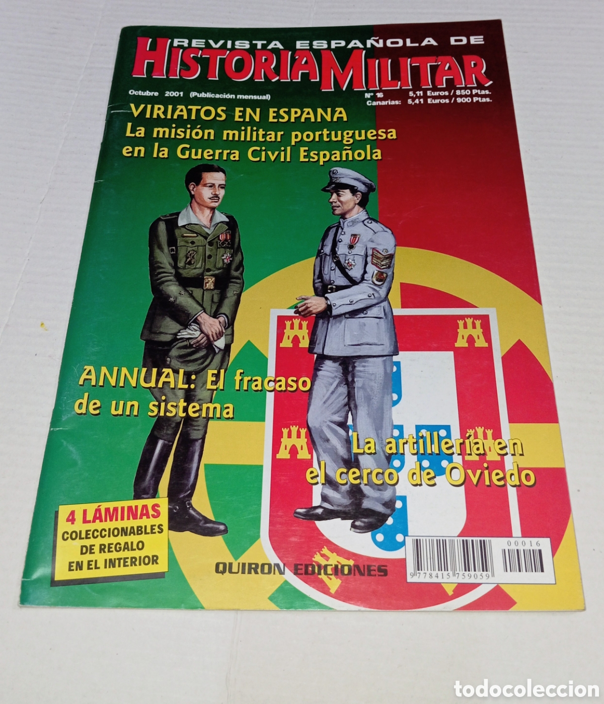 Militaria: REVISTA DE HISTORIA MILITAR / N&ordm; 16/ 2001