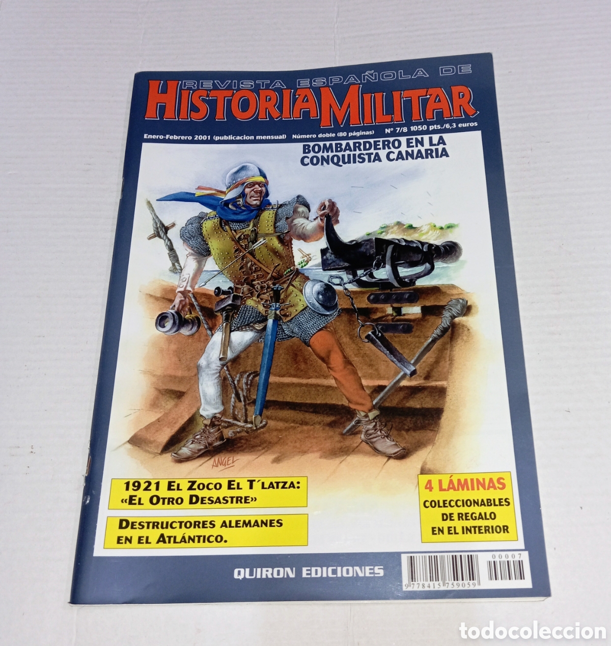 Militaria: REVISTA DE HISTORIA MILITAR / N&ordm; 7 y 8 / 2001