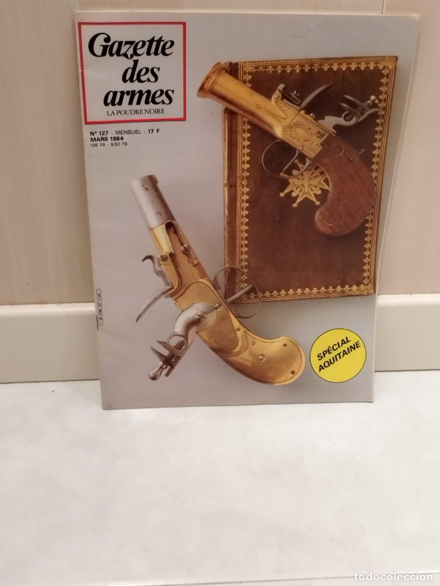 Militaria: Revista Gazette des Armes N&deg; 127 especial Aquitaine, 1984.