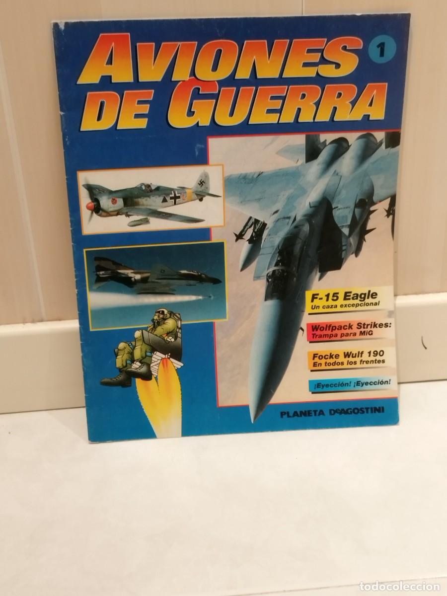 Militaria: Revista Aviones de Guerra&rdquo; publicada por Planeta DeAgostini. N&ordm; 1 caza F-15 eagle.