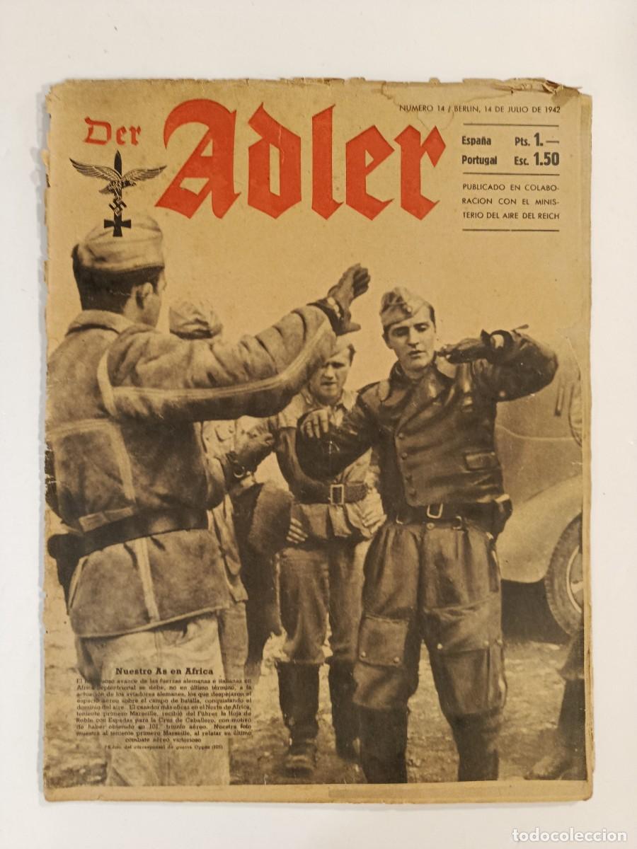 Militaria: DER ADLER 14. 14 DE JULIO DE 1942. MINISTERIO DEL AIRE DEL REICH