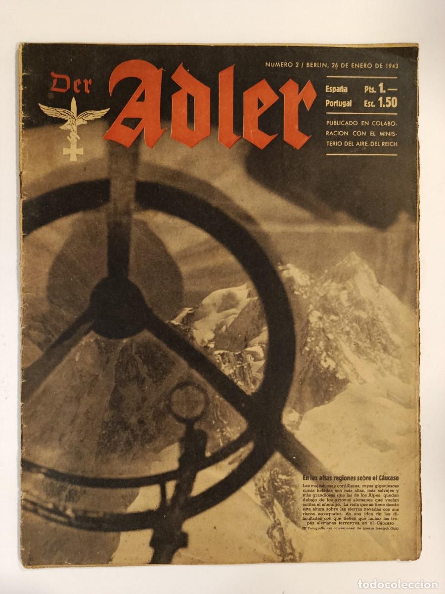 Militaria: DER ADLER 2. 26 DE ENERO DE 1943. MINISTERIO DEL AIRE DEL REICH