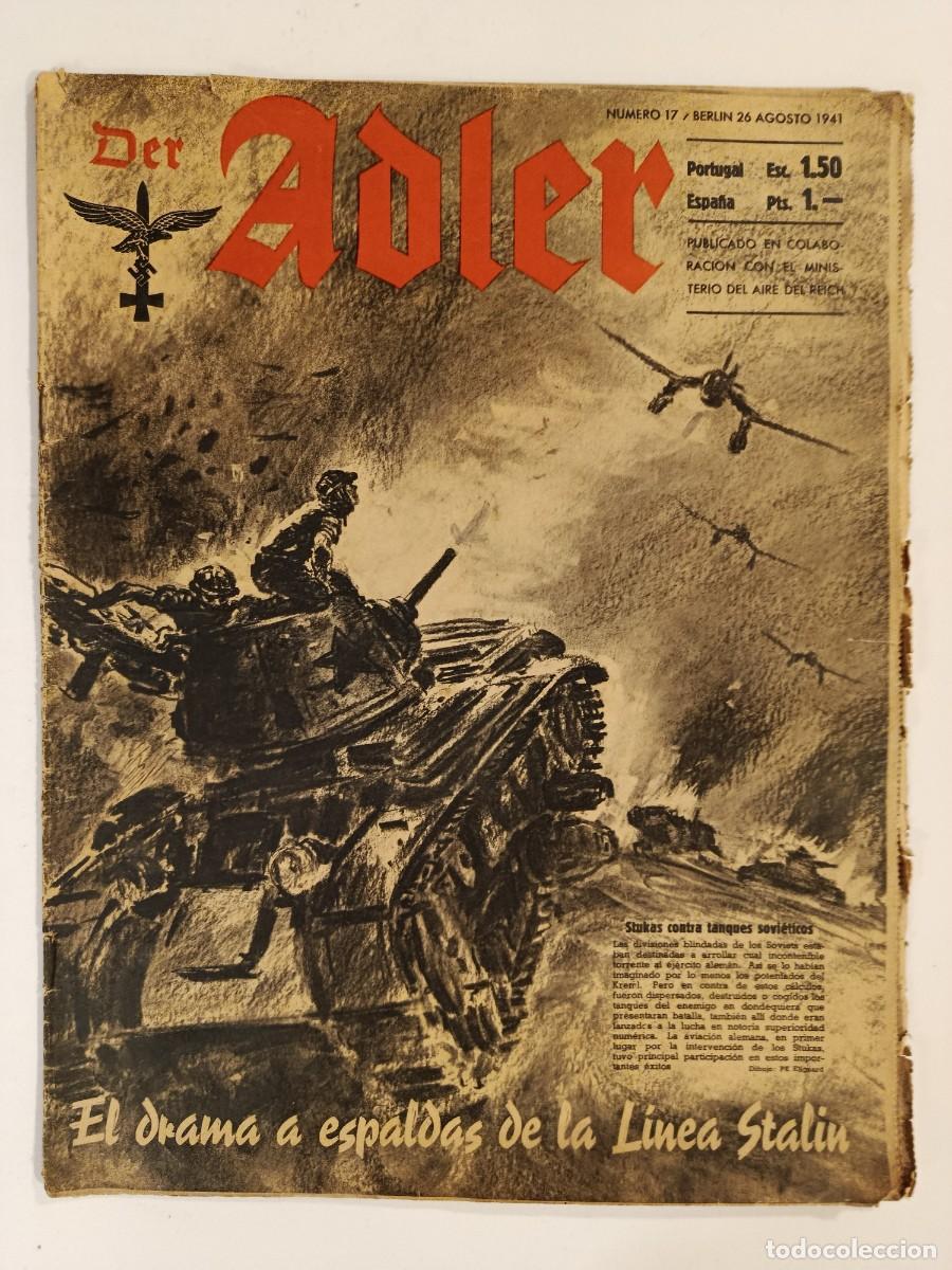 Militaria: DER ADLER 17. 26 DE AGOSTO DE 1941. MINISTERIO DEL AIRE DEL REICH