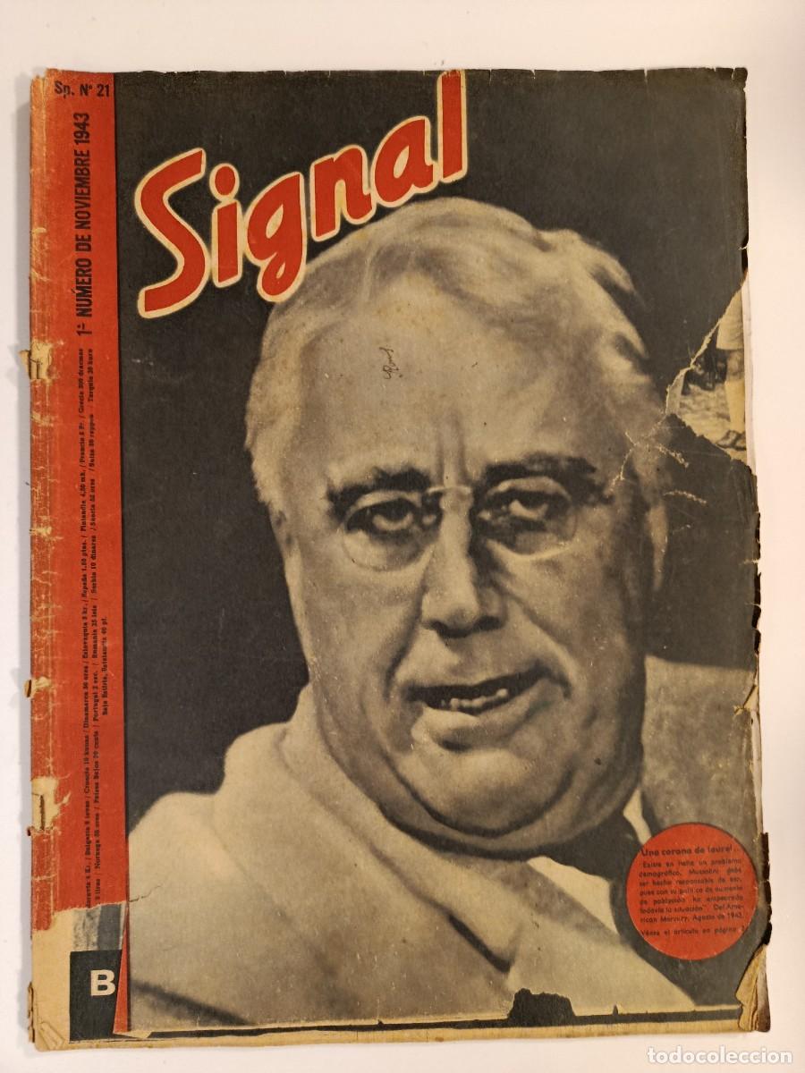 Militaria: SIGNAL 21. NOVIEMBRE DE 1943.