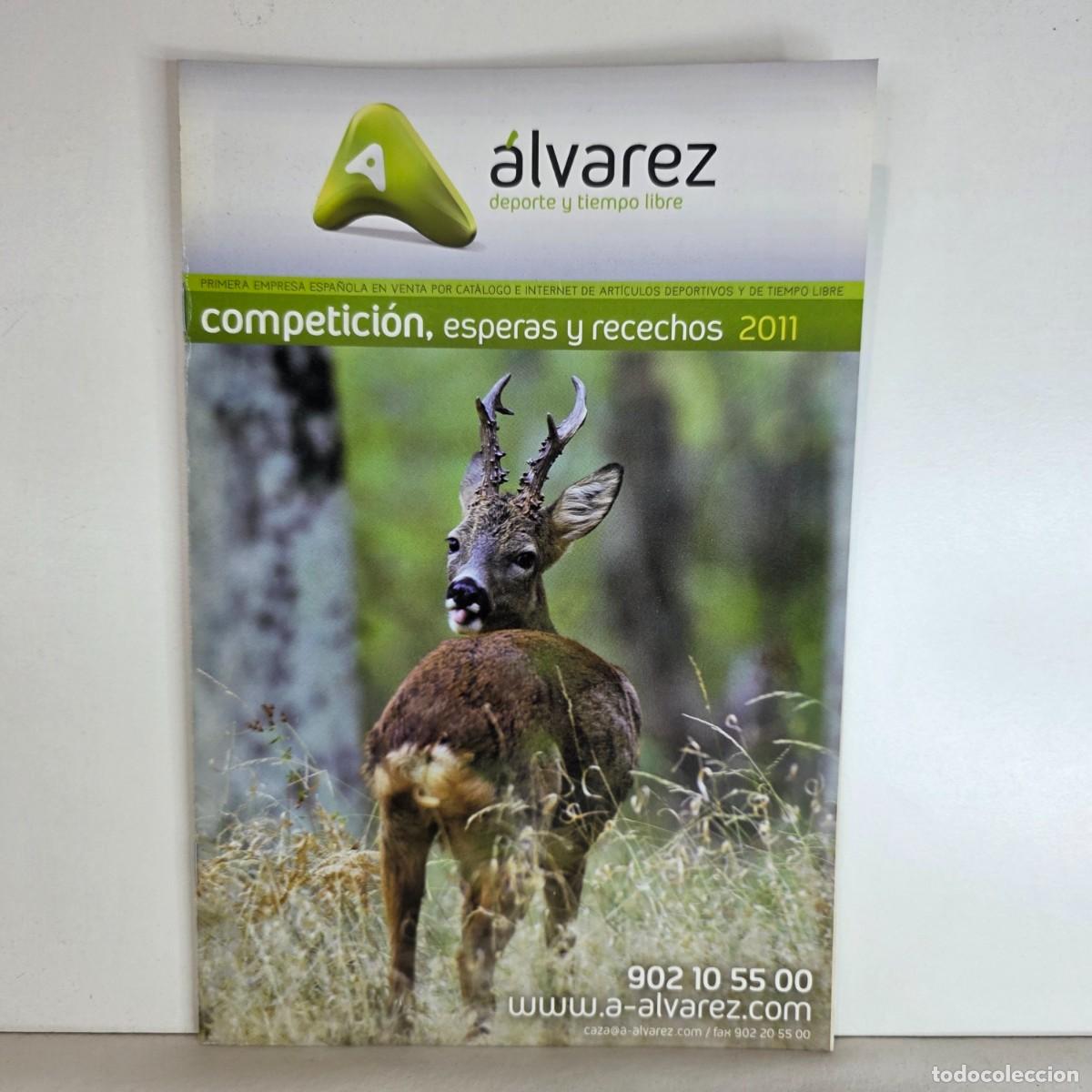 Militaria: Cat&aacute;logo &Aacute;lvarez 2011 caza tiro armas balines accesorios deportes