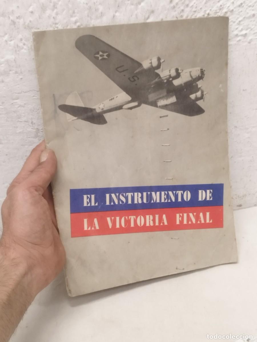 Militaria: Revista militar aviacion norteamericana. El instrumento de la victoria final. II guerra mundial.