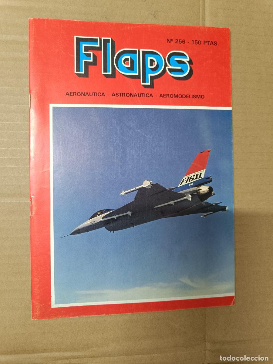 Militaria: ANTIGUA REVISTA FLAPS, NO. 256, AERONAUTICA ASTRONAUTICA AEROMODELISMO -P13