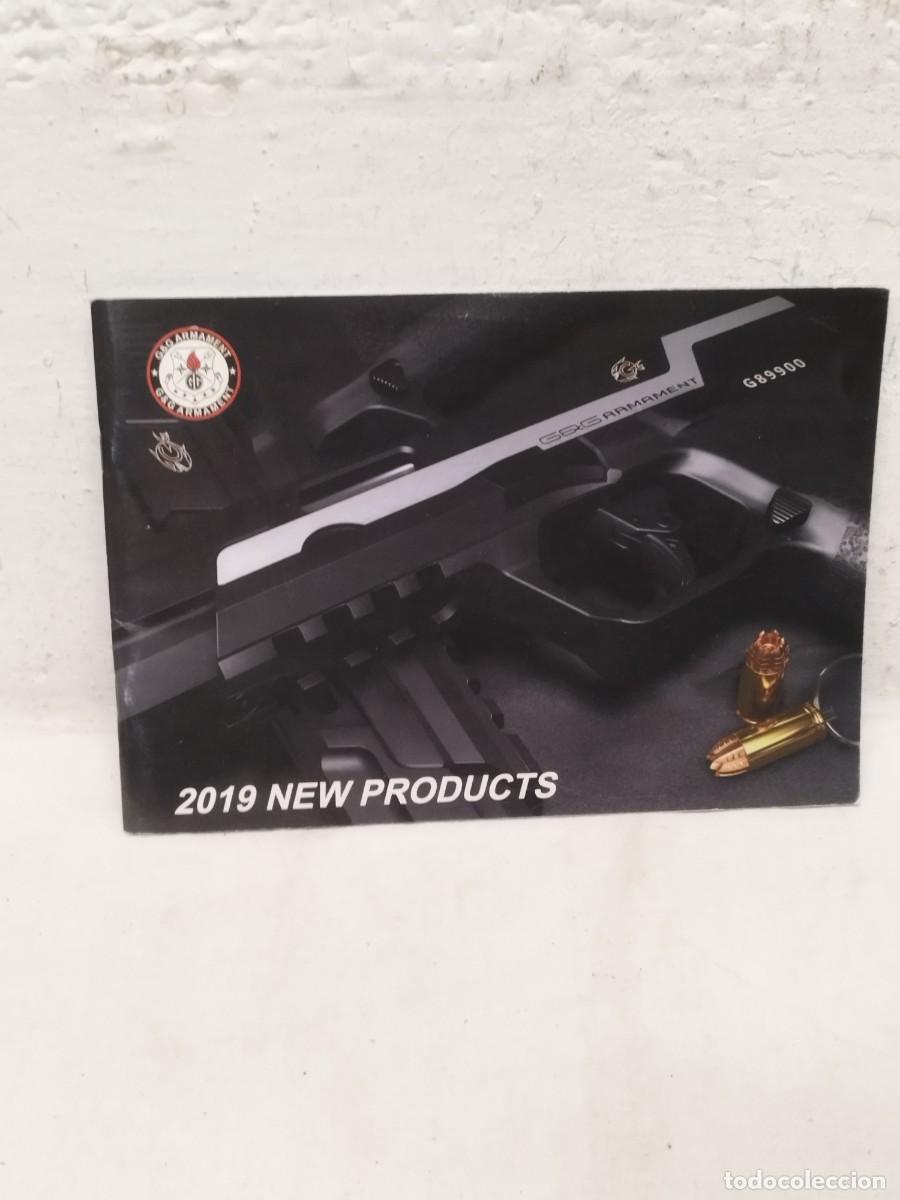 Militaria: Catalogo de armas de G&G Armament Airsoft pistolas y accesorios. A&ntilde;o 2019.