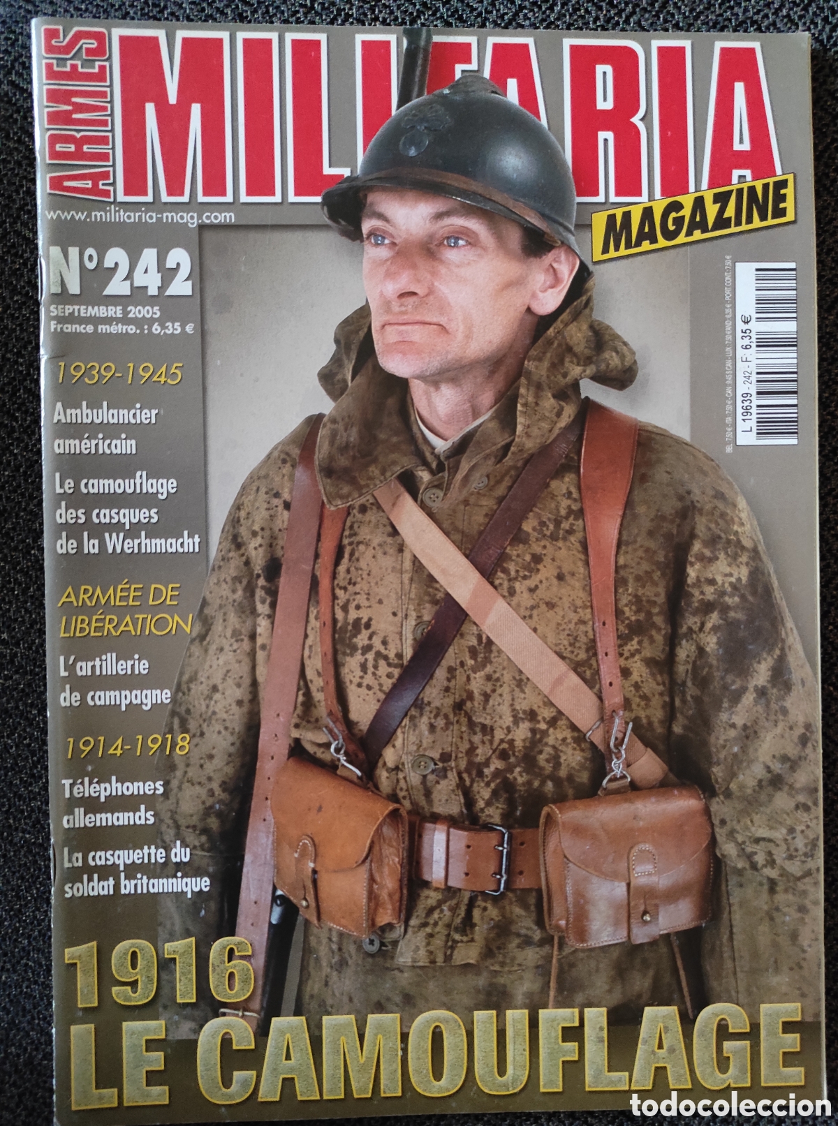 Militaria: REVISTA MILITARIA MAGAZINE N 242 Septiembre 2005