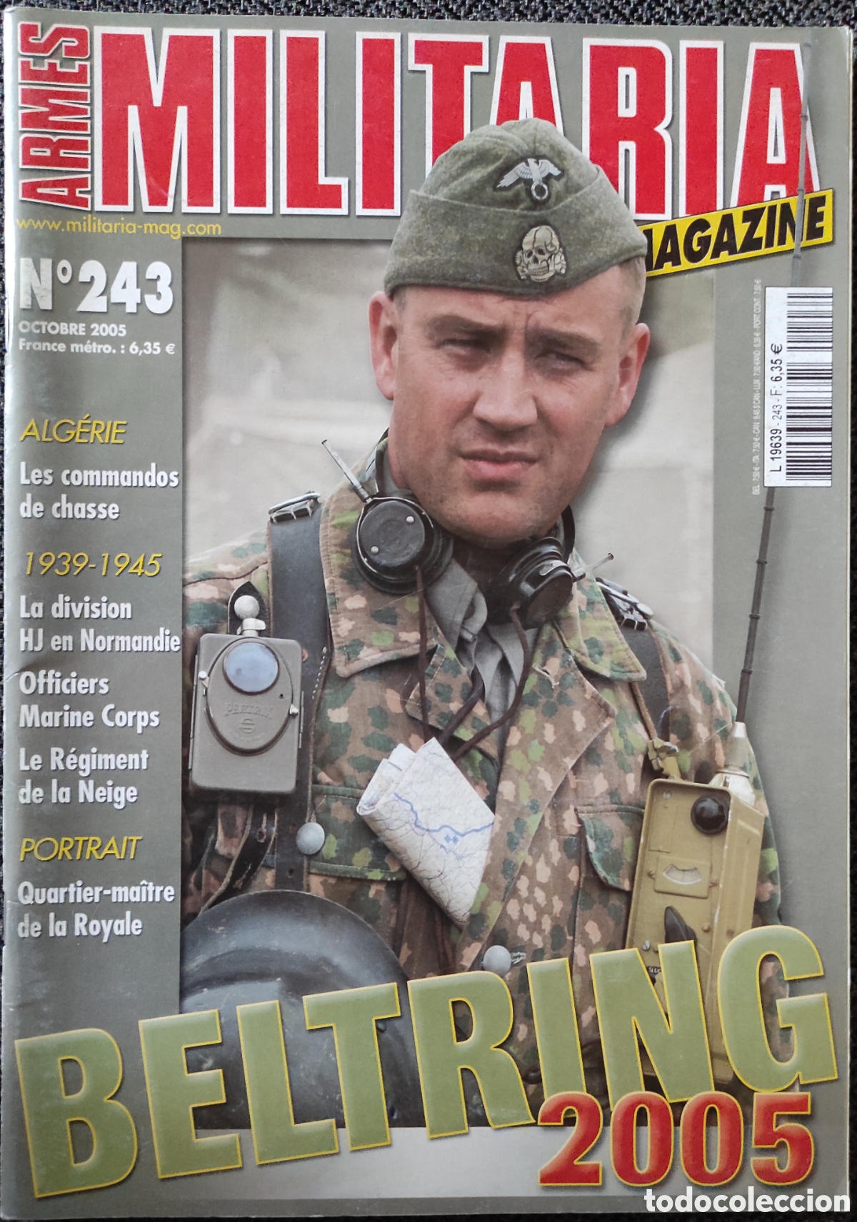 Militaria: REVISTA MILITAR&Iacute;A MAGAZINE N 243 Octubre 2005