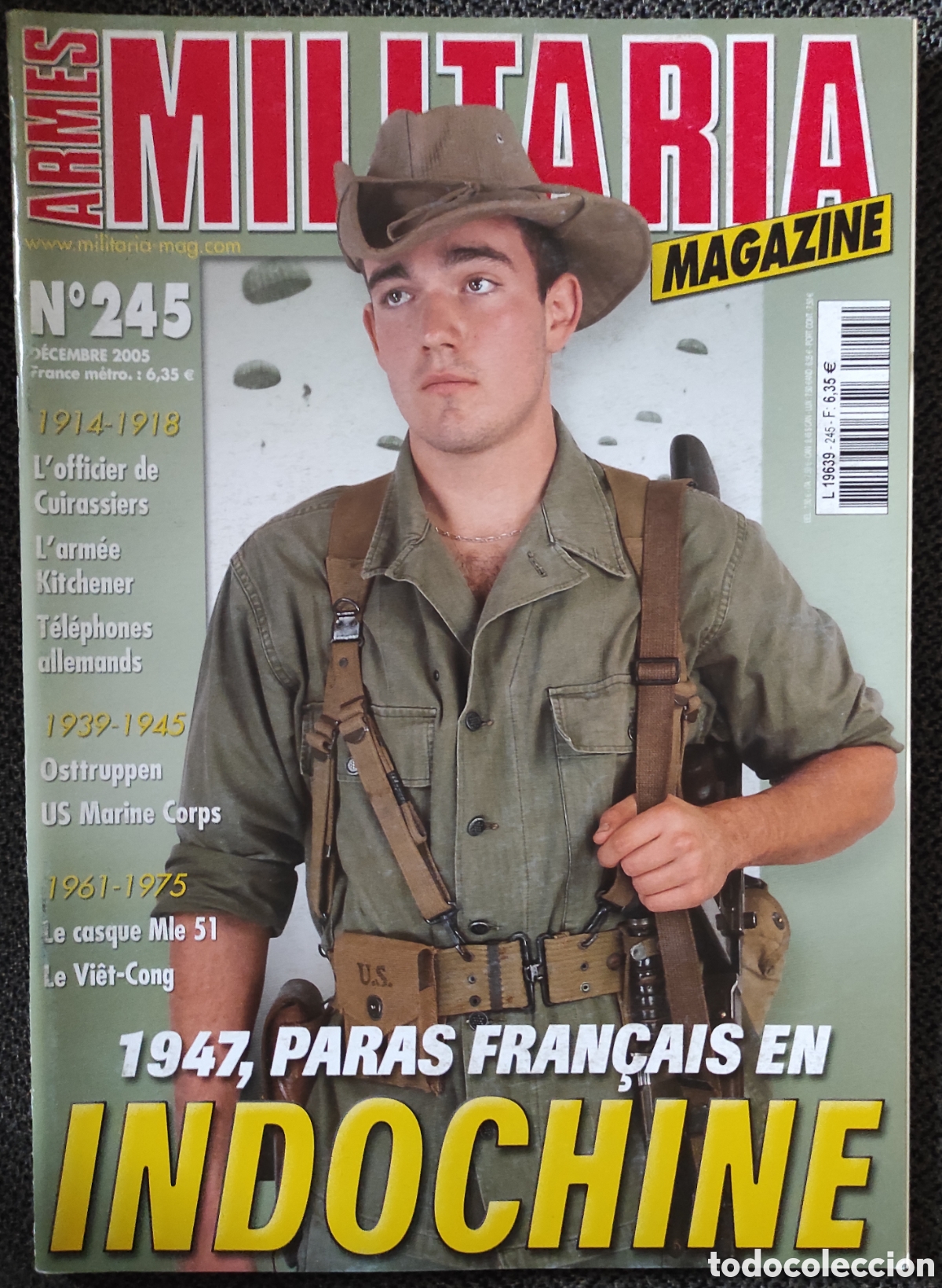 Militaria: REVISTA MILITAR&Iacute;A MAGAZINE N 245 Diciembre 2005