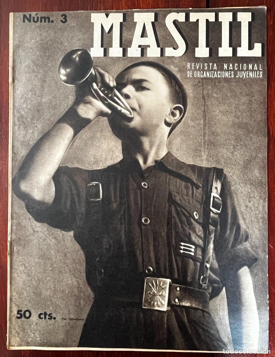 Militaria: M&Aacute;STIL n&ordm; 3 (1940) Revista Organizaciones Juveniles Falange gran formato