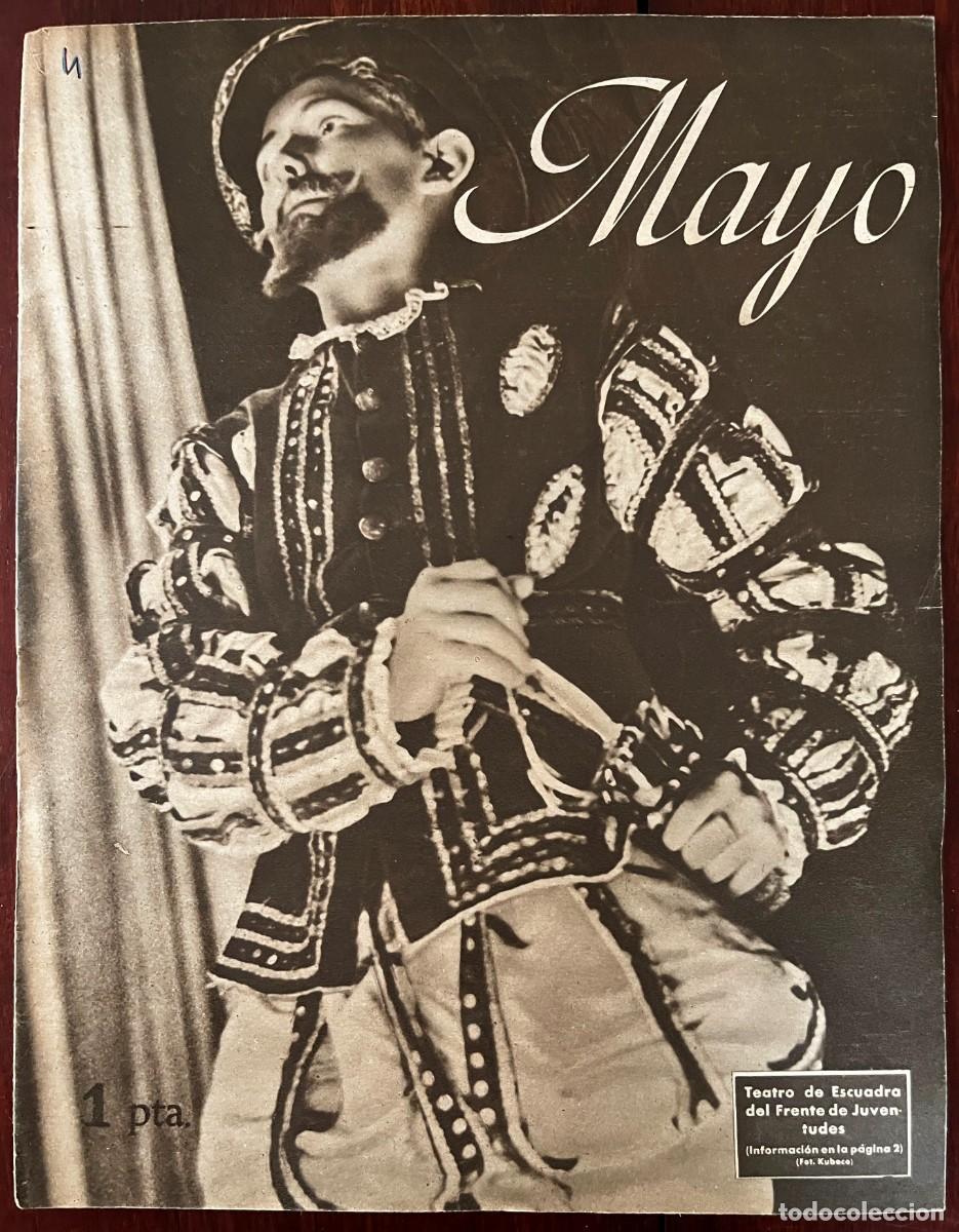 Militaria: MAYO, A&ntilde;o I, n&ordm; 4 , Madrid, 23 de Mayo de 1943. revista Semanario Nacional del Frente de Juventudes,