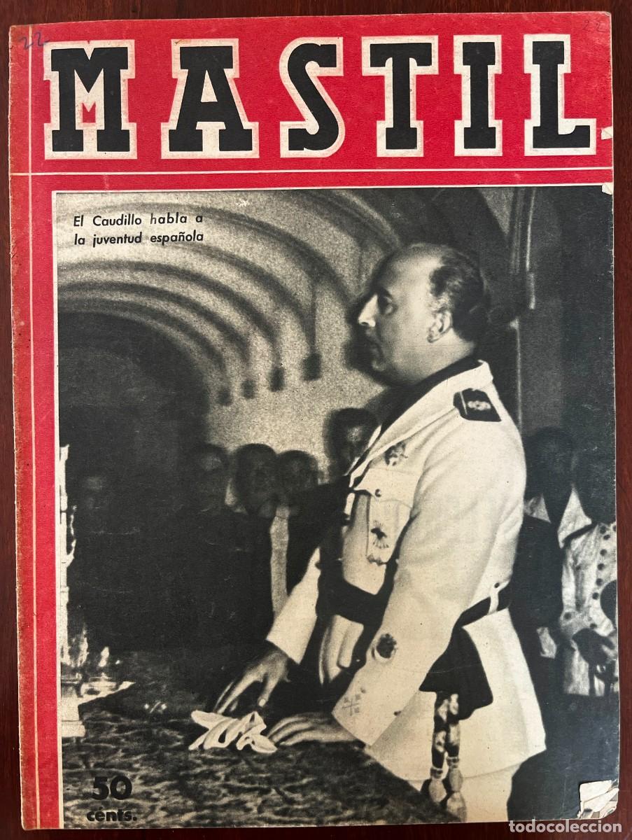 Militaria: MASTIL, A&ntilde;o II, n&ordm; 22 , Madrid, 15 de septiembre de 1941. Revista Nacional del Frente de Juventudes,