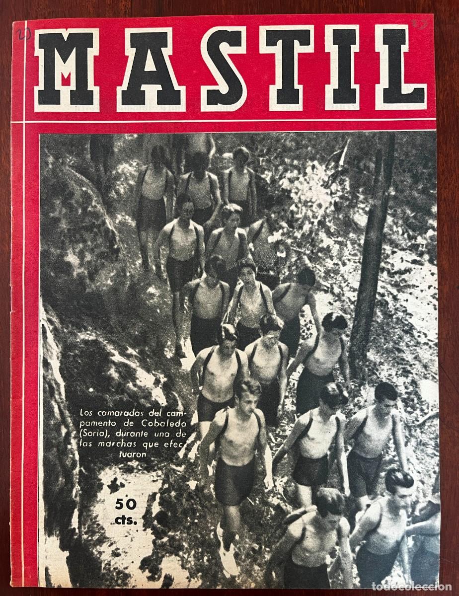 Militaria: MASTIL, A&ntilde;o II, n&ordm; 23 , Madrid, 1 de octubre de 1941. Revista Nacional del Frente de Juventudes,. 24
