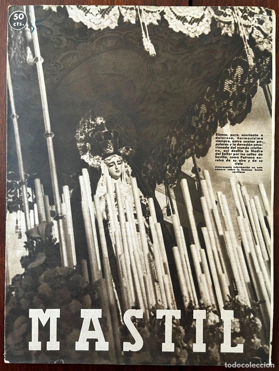 Militaria: MASTIL, A&ntilde;o III, n&ordm; 35 , Madrid, 1 de abril de 1942. Revista Nacional del Frente de Juventudes,. 24