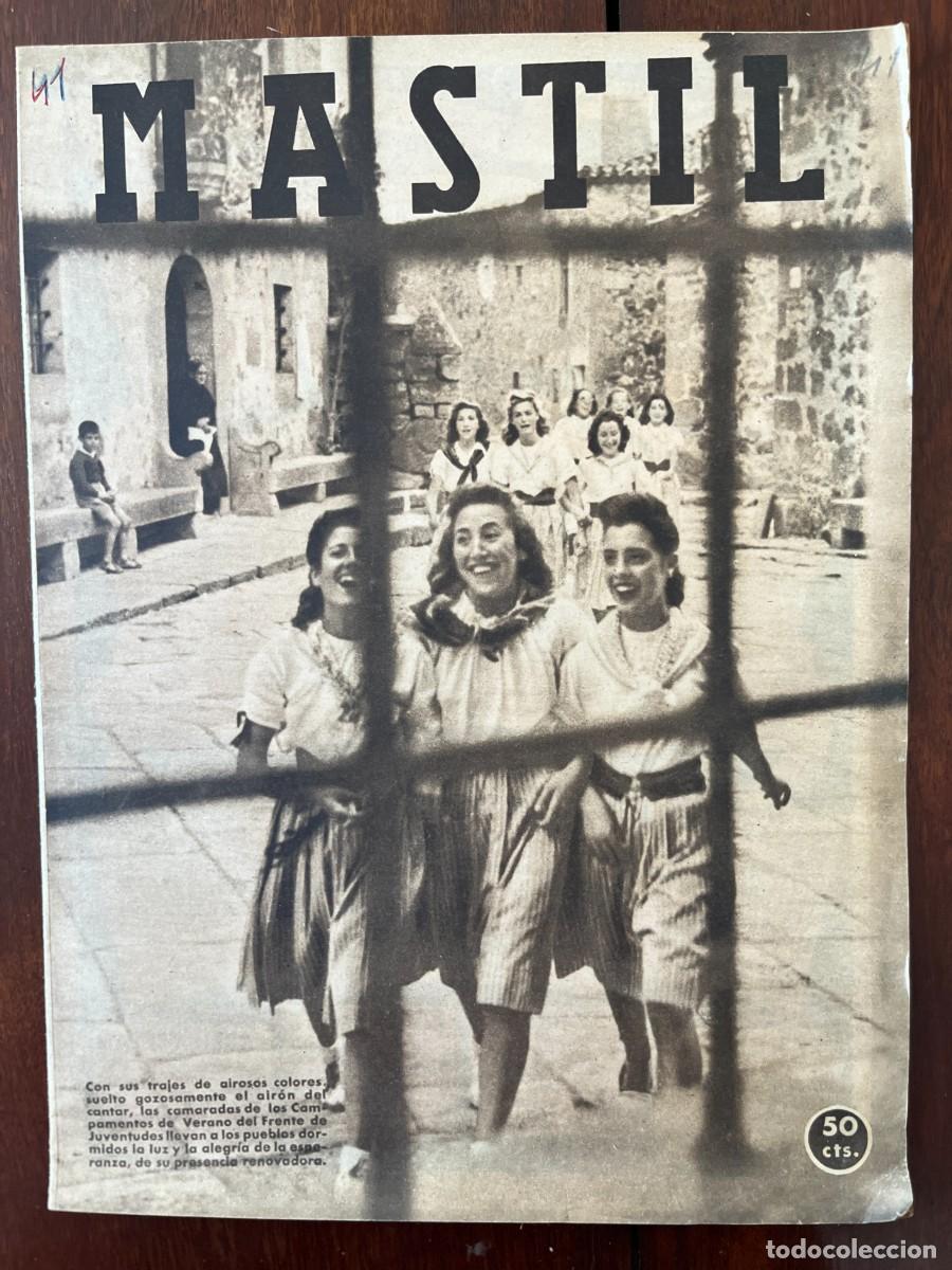 Militaria: MASTIL, A&ntilde;o III, n&ordm; 41 , Madrid, 1 de julio de 1942. Revista Nacional del Frente de Juventudes,. 24