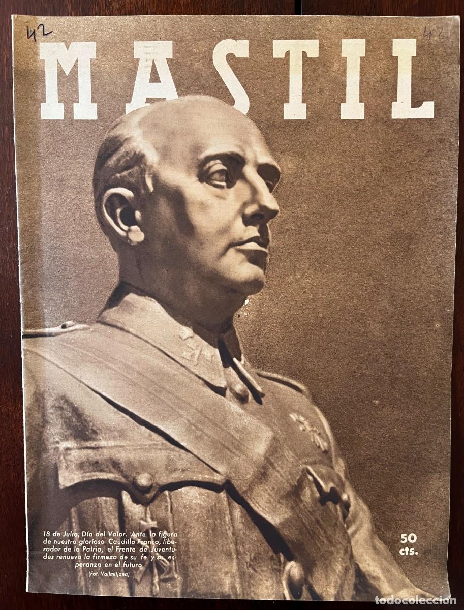 Militaria: MASTIL, A&ntilde;o III, n&ordm; 42 , Madrid, 15 de julio de 1942. Revista Nacional del Frente de Juventudes,. 24
