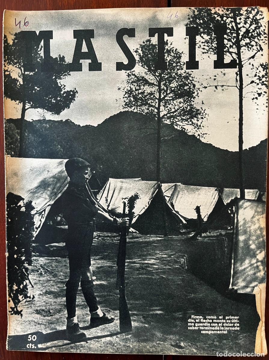 Militaria: MASTIL, A&ntilde;o III, n&ordm; 46, Madrid, 15 de SEPTIEMBRE de 1942. Revista Nacional del Frente de Juventudes,