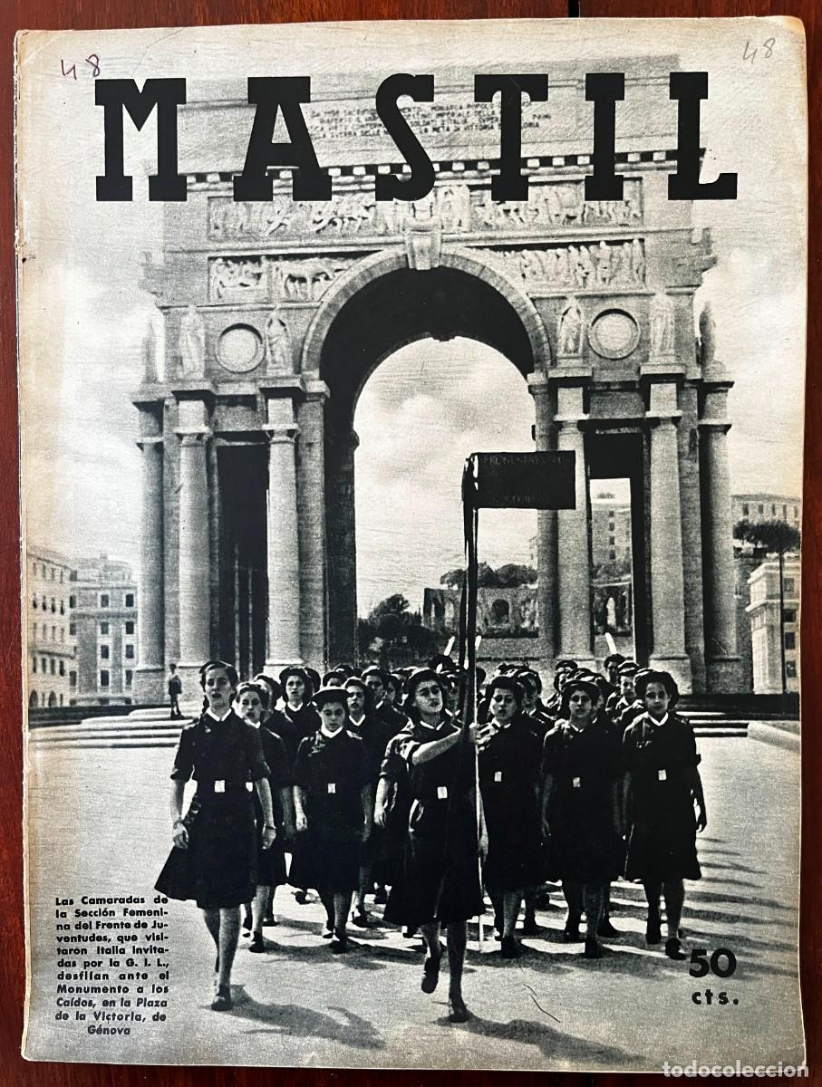 Militaria: MASTIL, A&ntilde;o III, n&ordm; 48, Madrid, 15 de Octubre de 1942. Revista Nacional del Frente de Juventudes,. 2