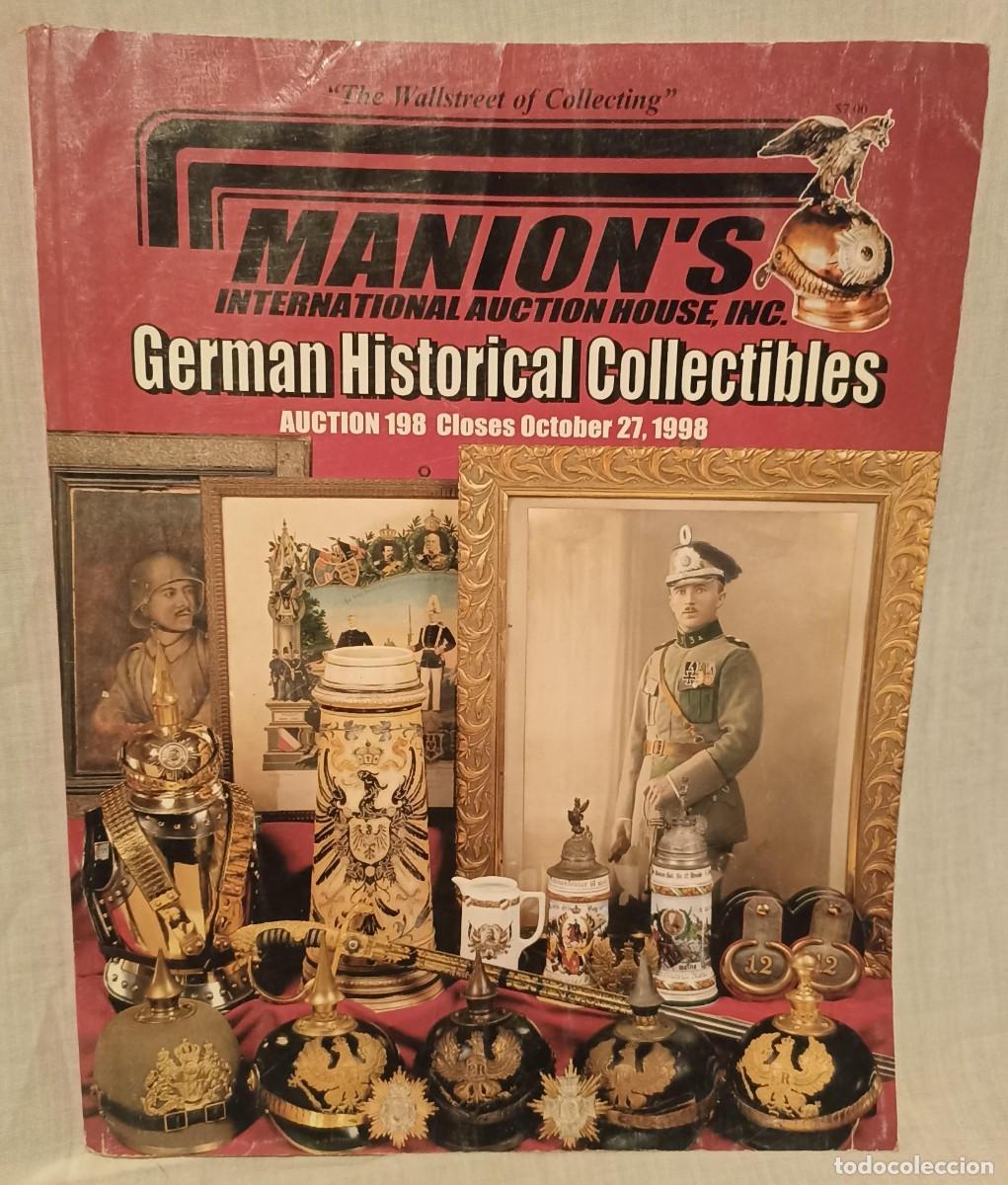 Militaria: Cat&aacute;logo Manion&acute;s german militaria (III Reich Hitler- Nazi- Alemania) WWII Octubre de 1998