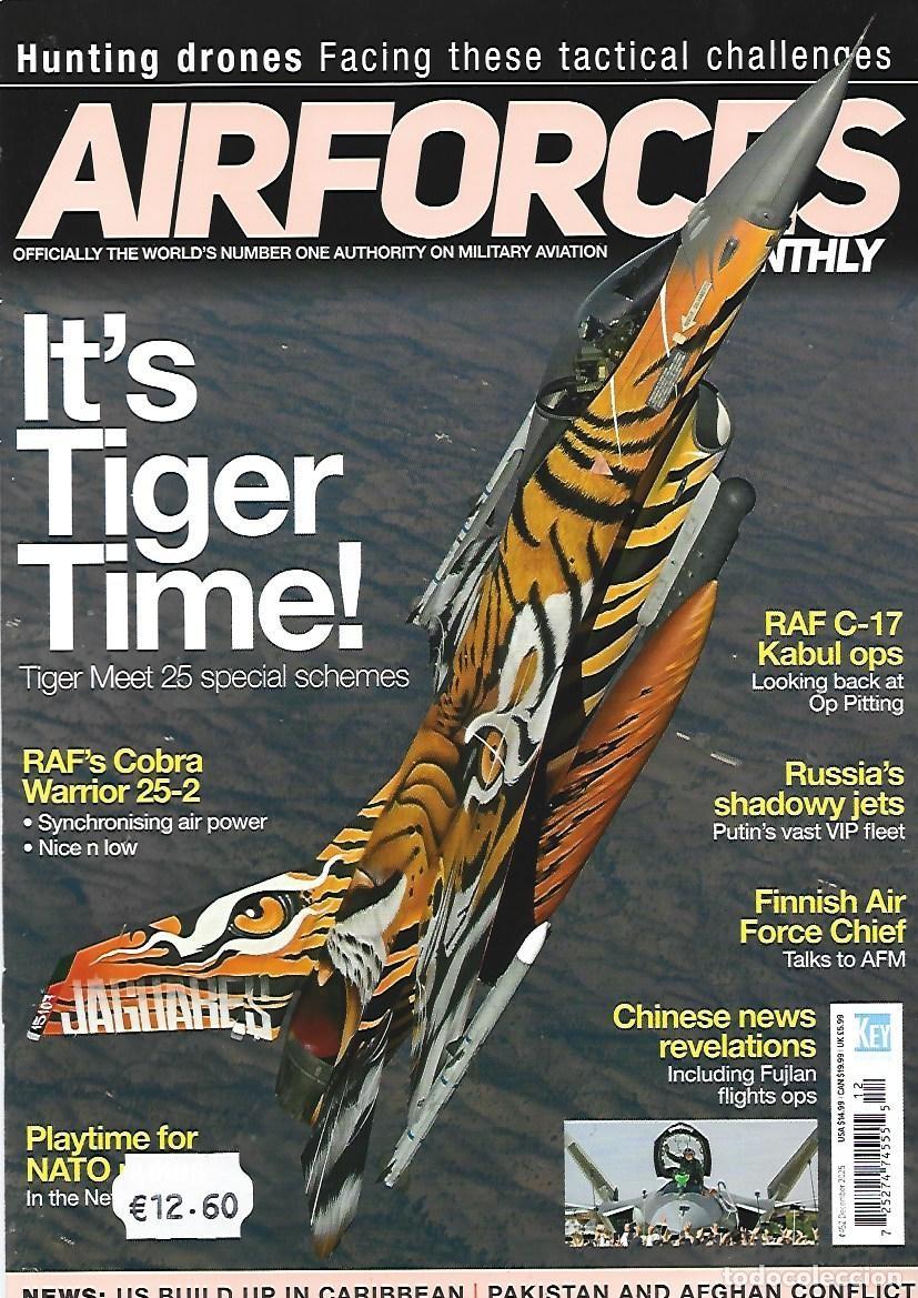 Militaria: Airforces 452, diciembre 2025, Key publishing, impecable