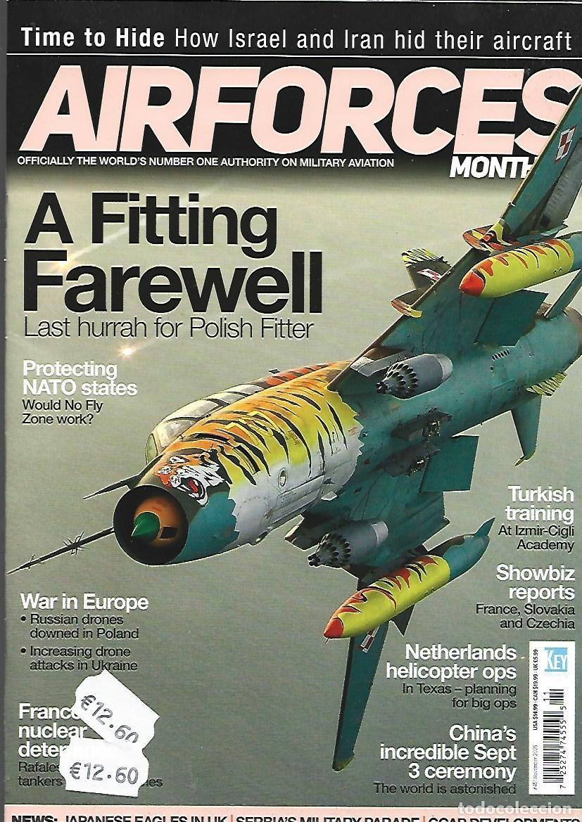Militaria: Airforces 451, noviembre 2025, impecable