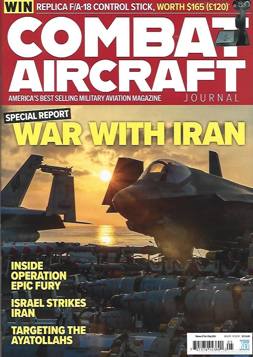 Militaria: Combat aircraft, mayo 2026, impecable