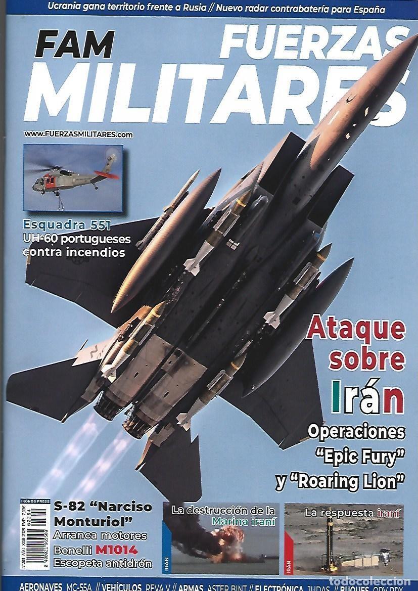 Militaria: Fuerzas militares, 284, abril 2026, Ikonos press, impecable